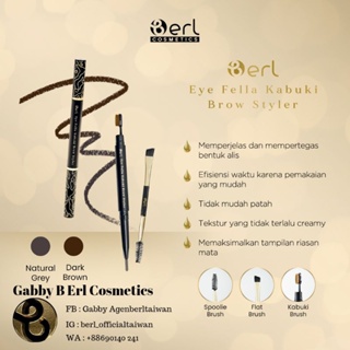 B Erl Eye Fella Kabuki Brow Styler | Pensil Alis