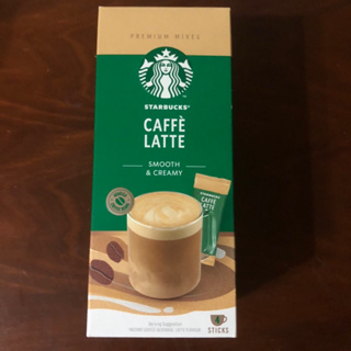 星巴克(Starbucks) 咖啡 原味拿鐵 速溶花式咖啡進口原裝(4x14g)