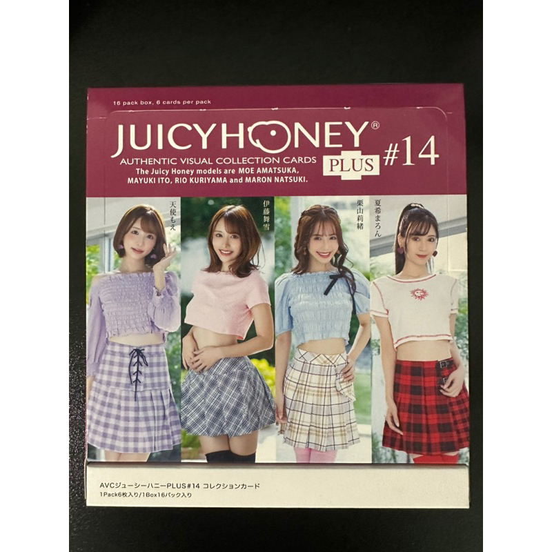 TSE Juicy Honey Plus #14 普卡一套72張AV女優卡 天使萌 伊藤舞雪 栗山莉緒 夏希栗-春裝主題