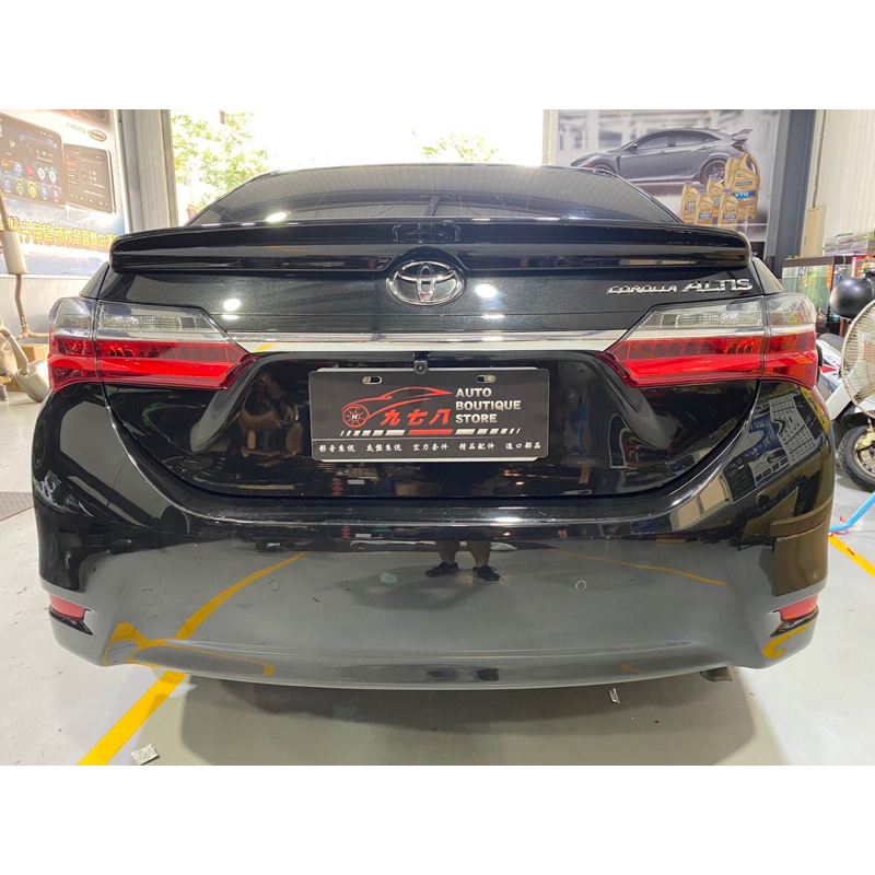 九七八汽車精品 豐田 TOYOTA ALTIS 11代 11.5代 無LED版本 尾翼 有附膠 可自行DIY ！