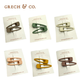 丹麥Grech&Co. 髮夾(小)二入 多色可選 小孩大人適用 親子髮夾