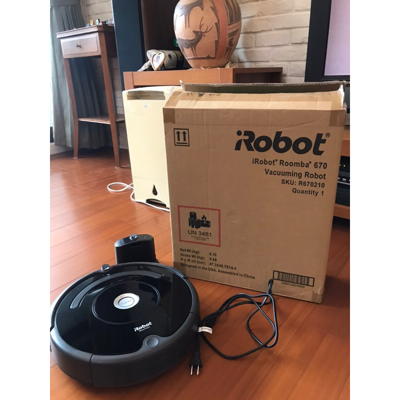 美國 iRobot Roomba 670 wifi 掃地機器人