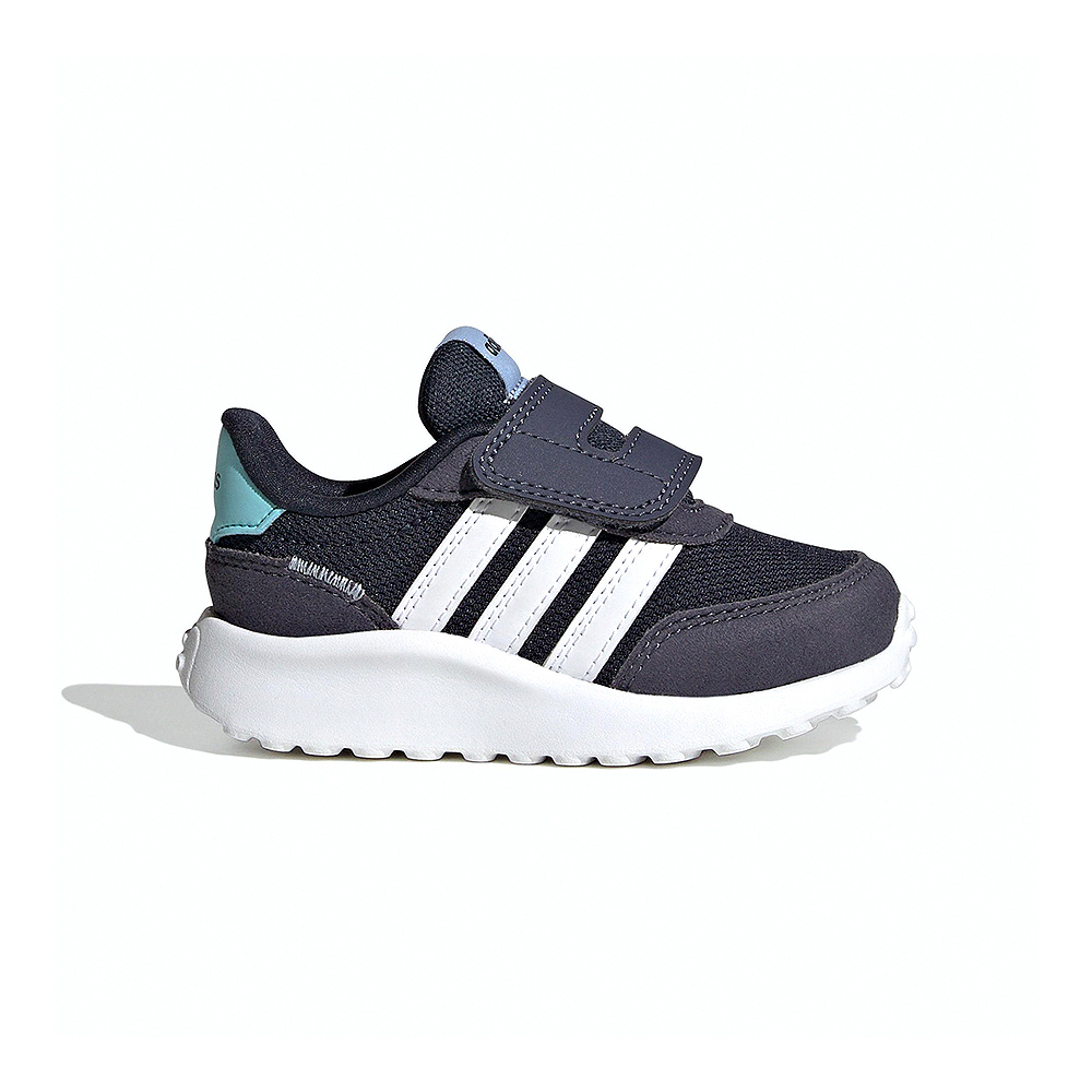 Adidas Run 70s AC I 嬰幼童 藍色 寬楦 黏扣 網布 慢跑鞋 IG4892