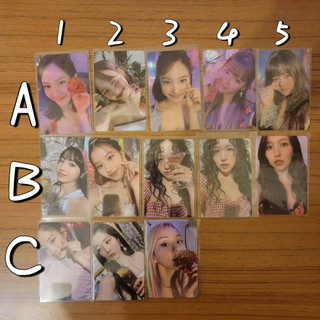 TWICE 無酒精 小卡 變化卡 Alcohol free 專卡 taste of love TOL