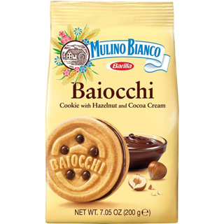 Mulino Bianco沐尼諾 榛果可可醬餅乾200g克 x 1Bag包【家樂福】