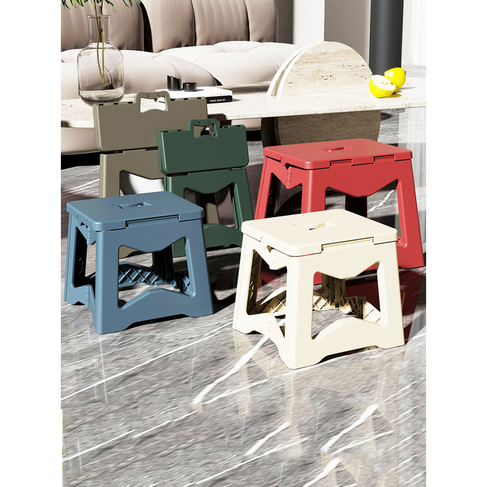 【新北熱銷】折疊小板凳 塑料收納凳 折疊椅 露營椅 摺疊椅 折疊凳 快收摺疊凳 戶外便攜簡易家用可折疊椅子兒童 浴室凳