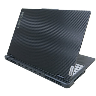 【Ezstick】LENOVO Legion Pro 5 5i 16IRX8 筆電機身貼｜黑色卡夢紋｜上蓋+鍵盤週圍貼