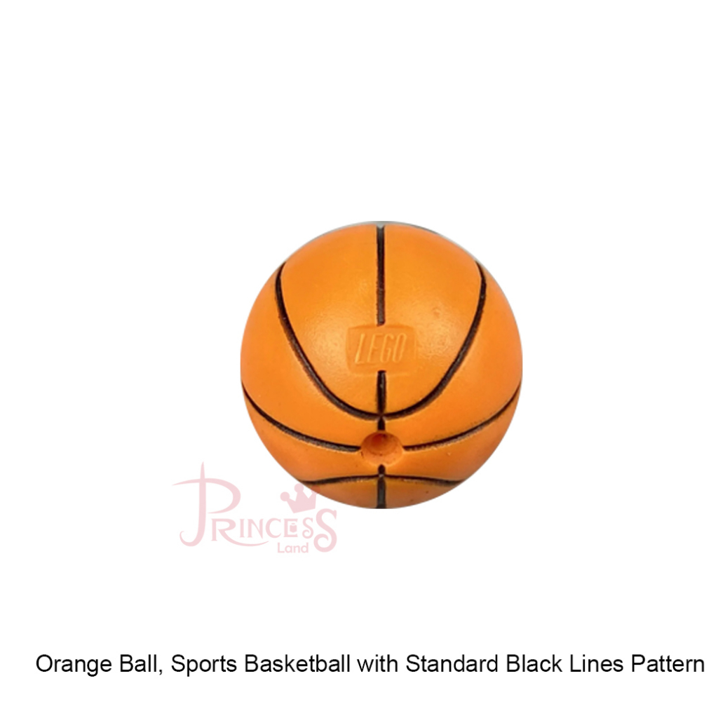 公主樂糕殿 LEGO 絕版 3433 籃球 橘色 NBA 43702pb02 4186831(直徑1.42cm)B027