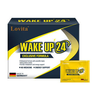 Lovita愛維他 戰神 WakeUp24 素食錠 20錠/盒 (B群,牛磺酸,薑黃,枳椇子,葛根)