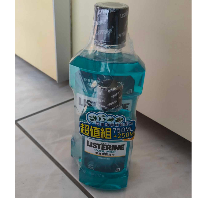 [全新現貨]李施德霖 薄荷漱口水750ml+250ml超值組