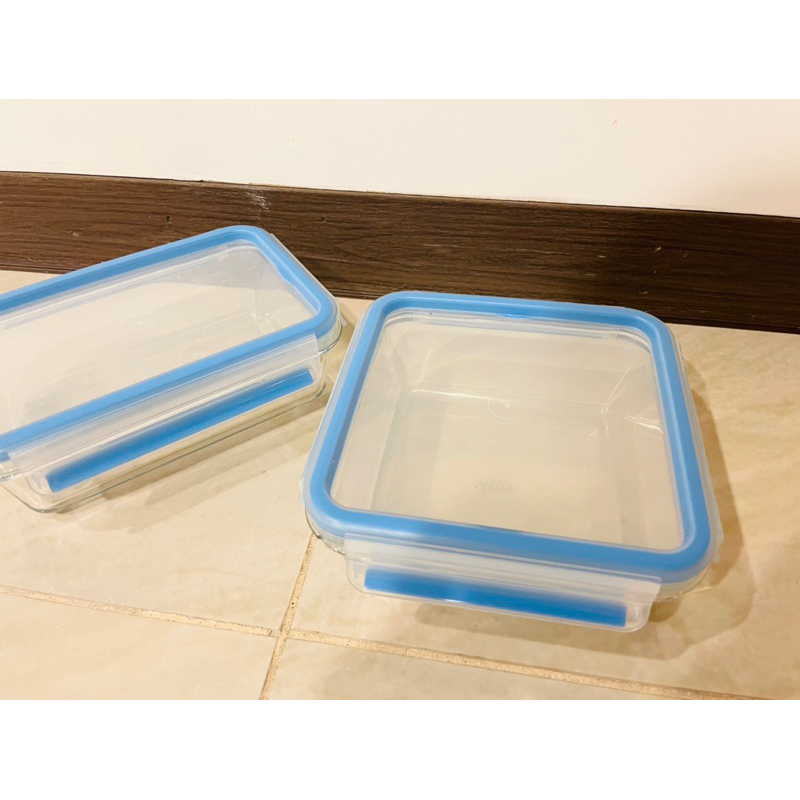 嚴選好物 EMSA玻璃保鮮盒 方型食物盒 保鮮冷藏盒 玻璃容器