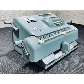 古董計算機 NCM Nippon Calculating Machine 機械式手動計算機 稀有青綠色