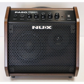 新品上市NUX PA-50 全頻音箱全音域音箱（木紋新色）50瓦 電子鼓 電子琴 電吉他 民謠吉他皆適用爵士貓🎵工作室