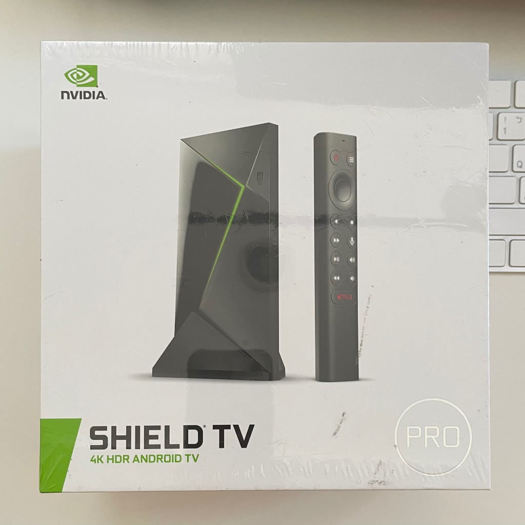 全新 NVIDIA輝達 Shield TV Pro 串流媒體播放器 AI影像增強技術/影音遊戲串流/無底座