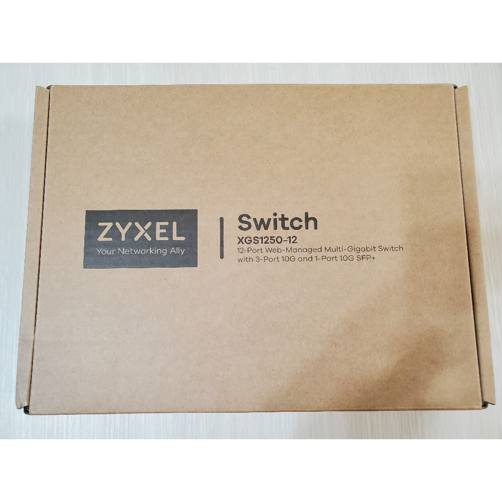 ZYXEL-XGS1250-12 12埠Multi-Gigabit簡易網管交換器