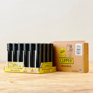 黑羊選物 Clipper 可重複使用 火石可替換 西班牙品牌 明火 可替換打火石 clipper打火機 瓦斯打火機