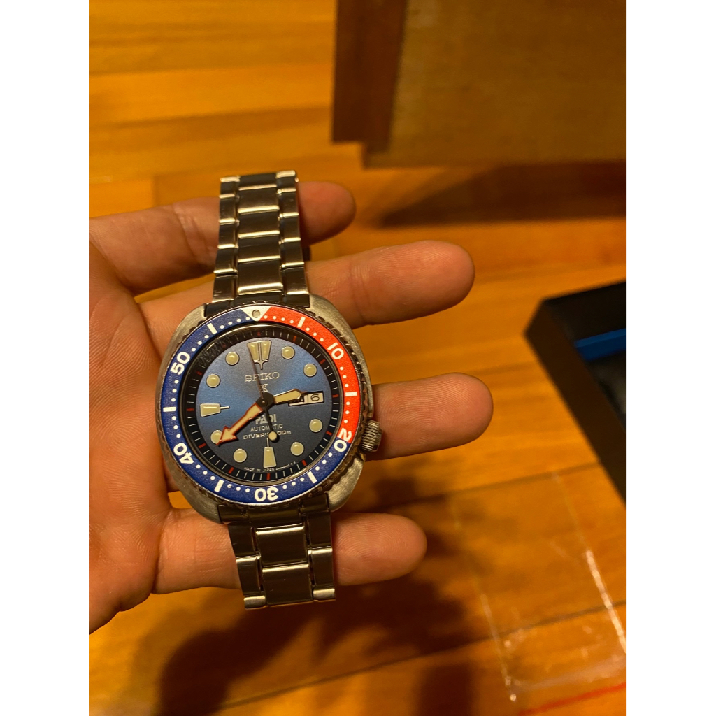 SEIKO SRPA21J1 TURTLE PROSPEX PADI 200M 潛水男錶