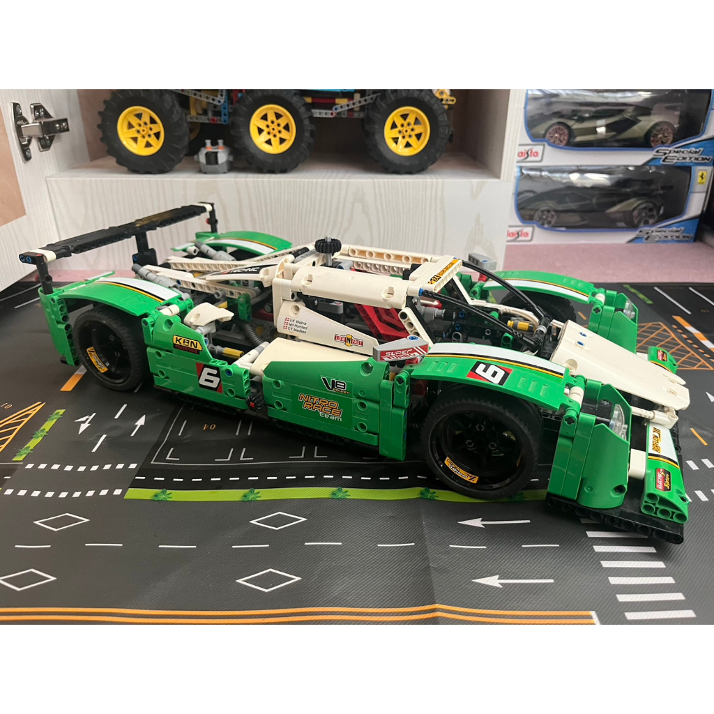 LEGO樂高 42039  Technic系列  24小時利曼賽車 無盒 正版樂高 已經絕版了市面上買不到了 買回去展示