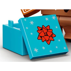 【小荳樂高】LEGO 第23代人偶包 4號 中間天空藍色 禮物盒 (71034)