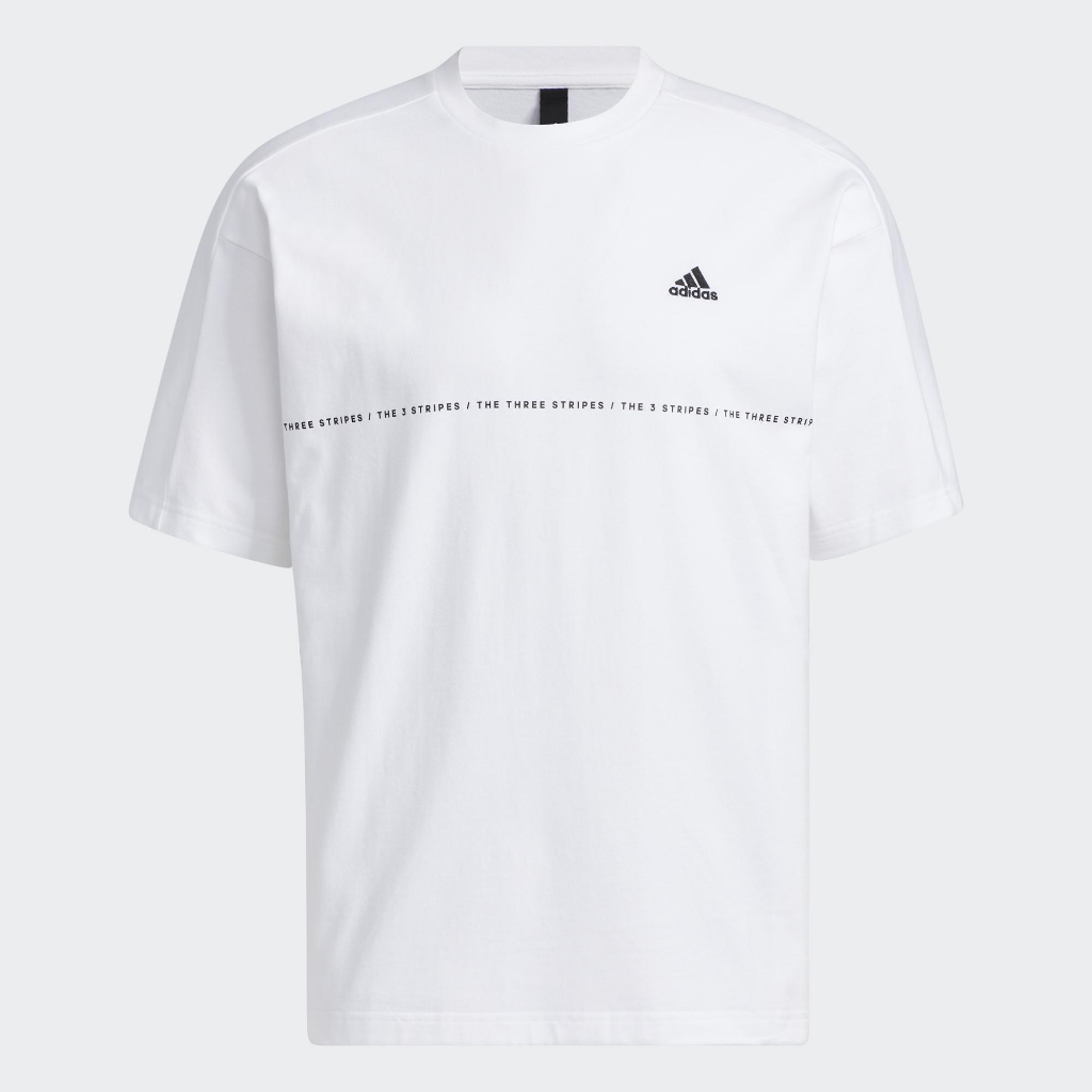 ADIDAS 短袖上衣 WORD S/S TEE 男女款 中性款 IA9449 白色