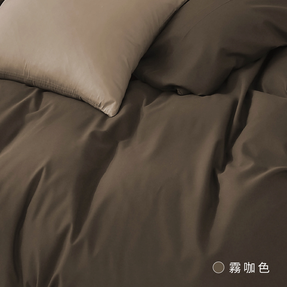 AnD House 經典素色-加大床包Queen size fitted sheet