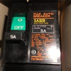 全新 日本 FUJI Breaker 富士 無熔絲開關 SA32B 2P 5A 10A MCCB 斷路器