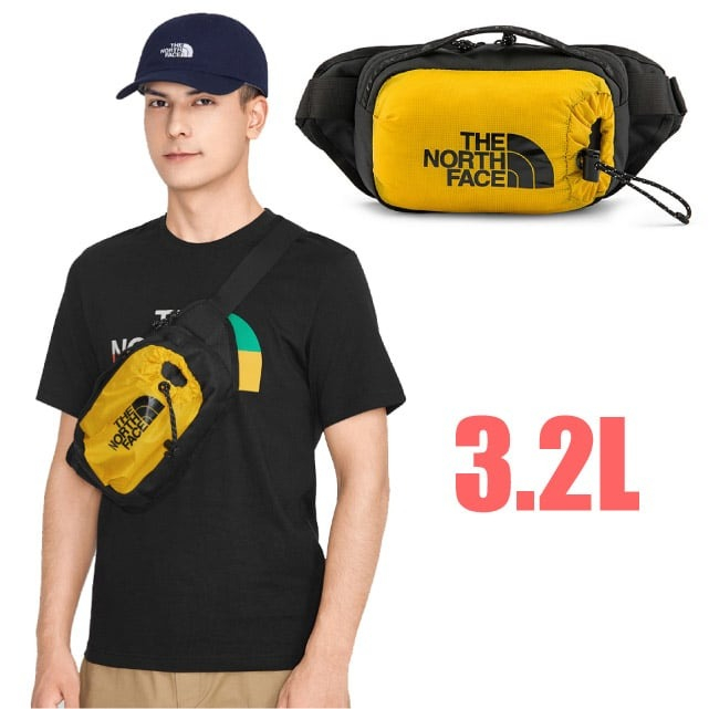 【The North Face】送》輕量運動水壺腰包 3.2L 斜背包 手機證件錢包 側背包 胸包_52RW