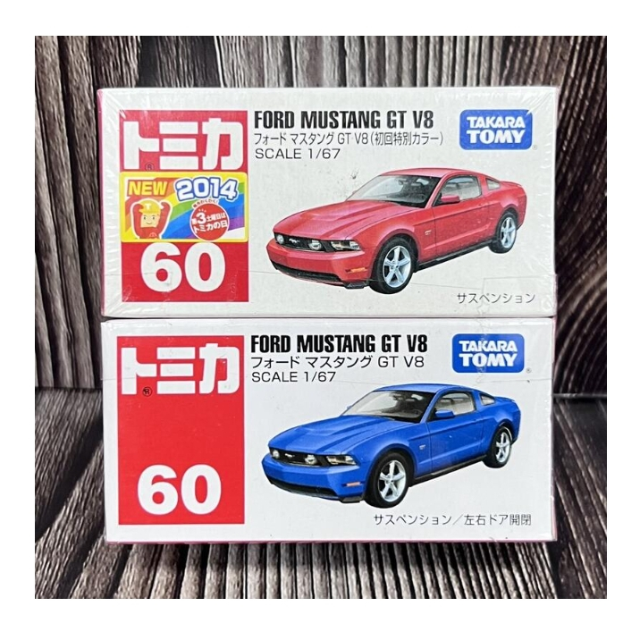 《GTS》TOMICA 多美汽車 NO60 福特 FORD MUSTANG GT V8 初回 472353 801726