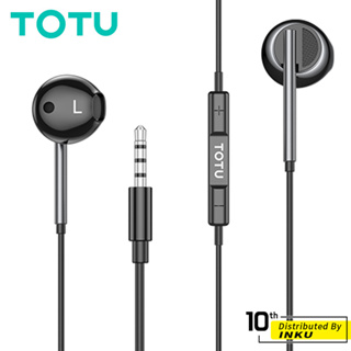 TOTU拓途 EP-3 3.5mm/Lightning/TypeC 線控耳機 麥克風 通話 半入耳式 1.2M 公司貨