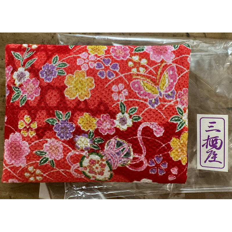 日本帶回🇯🇵京都鏡子面子包 花紋美美❤️