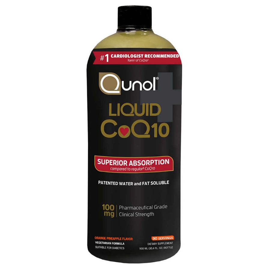 美國現貨(2025/08)Qunol Liquid CoQ10 100 mg., 30.4 Ounces