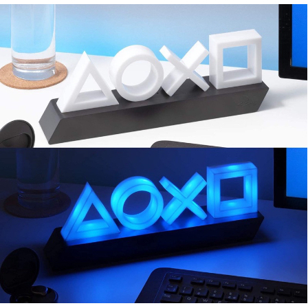 全新 PS4 PS5 信仰燈 氣氛燈 音樂呼吸燈 PlayStation 按鈕圖案燈 Icons Light 小夜燈