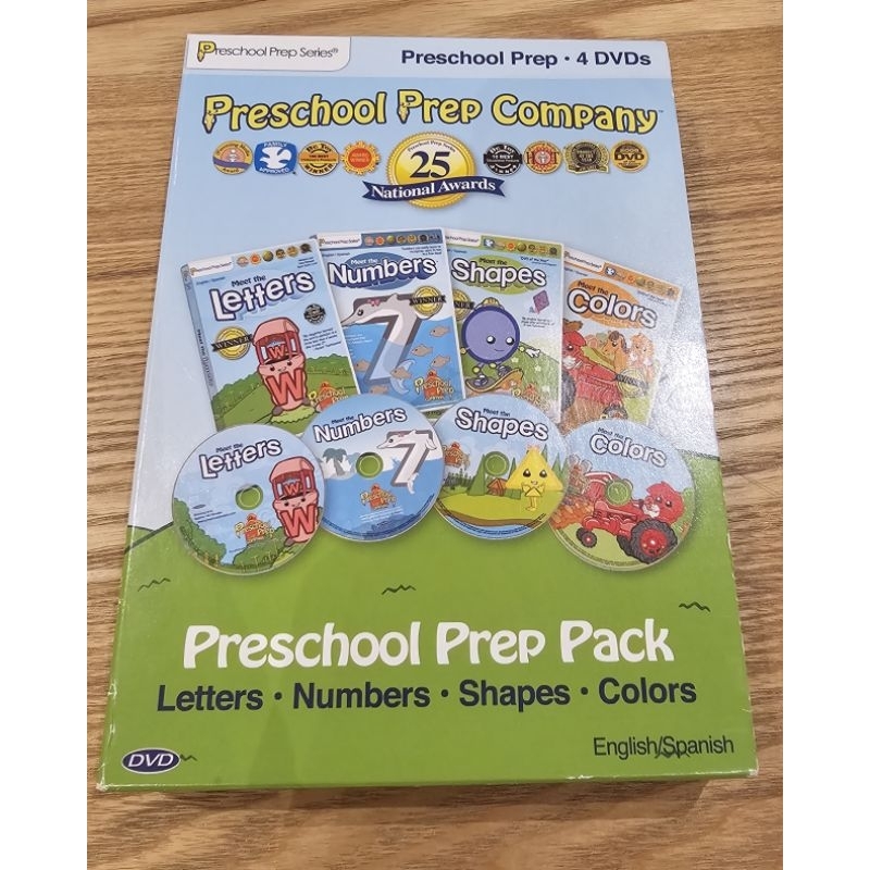 Preschool Prep Company Dvd_字母/數字/形狀/顏色