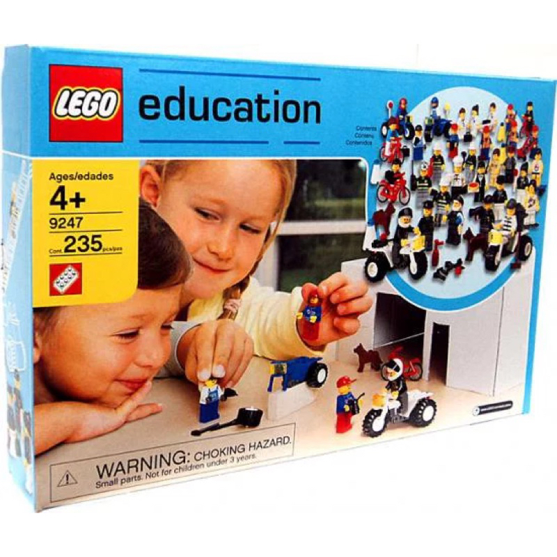 【台中翔智積木】LEGO 樂高 9247 Education Community Workers 教育 職業人偶