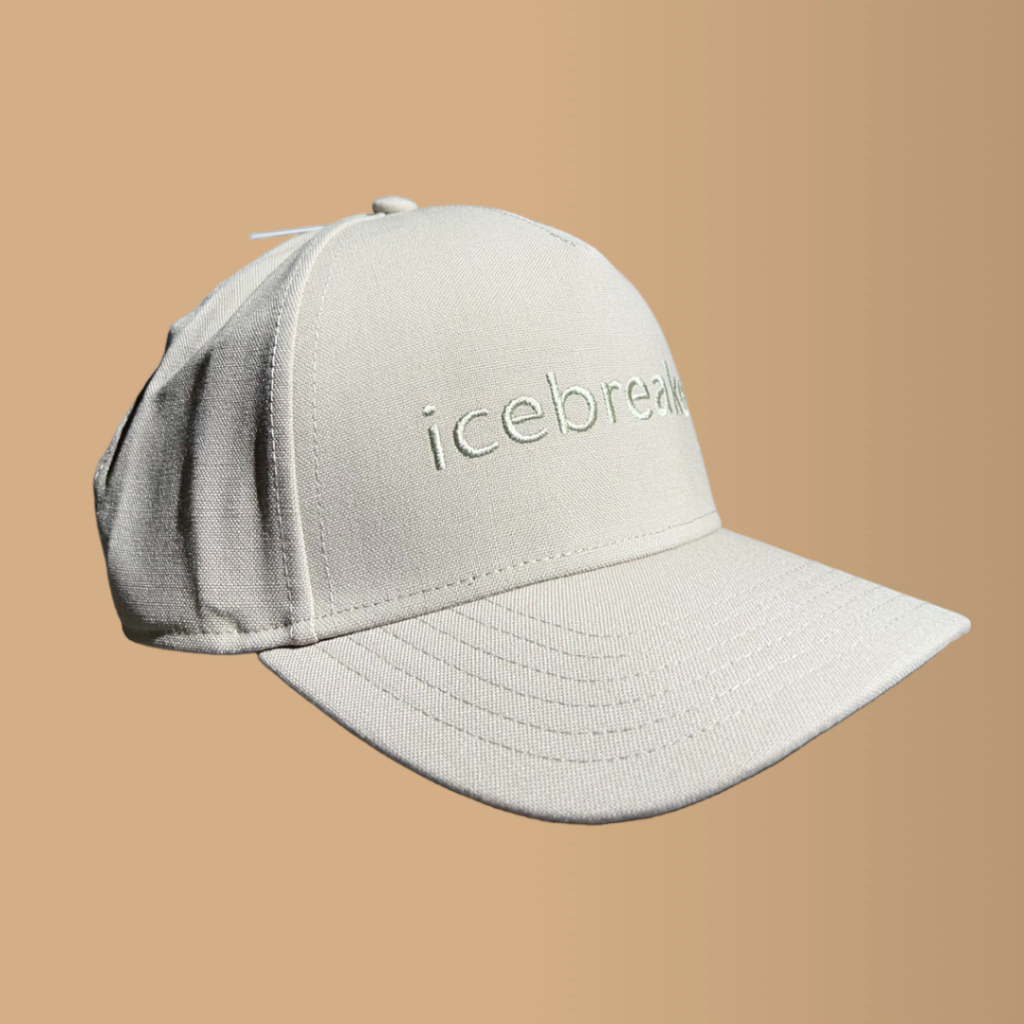 Icebreaker Logo Hat 破冰者男女通用美麗諾羊毛棒球帽