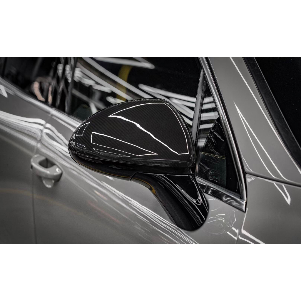- 宗蒼車身設計 - 保時捷 Cayenne 958.1 升級 原廠型 乾式碳纖維 後視鏡蓋 Porsche