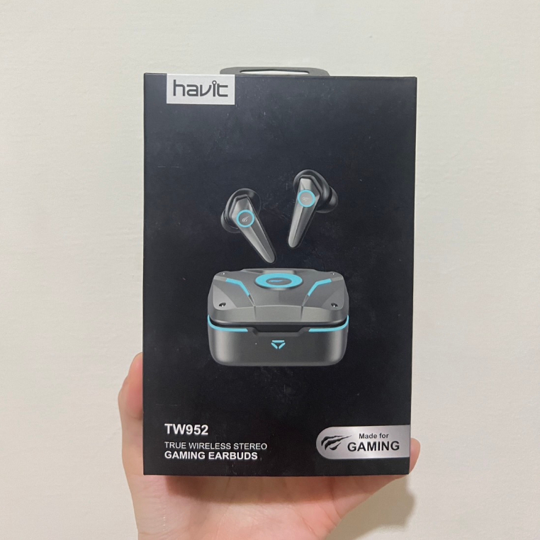 僅試用【Havit 海威特】ENC降噪真無線藍牙耳機TW952(60ms低延遲/遊戲雙模式)