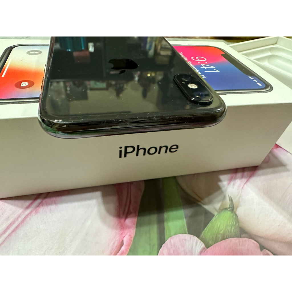 🧸IPhone X 64G 黑色 電池100% 有盒裝配件