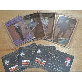 【全新／現貨】全職獵人 HUNTER 安利美特 咖啡廳 日版 滿額 壓克力卡 奇犽 西索 俠客 飛坦 庫洛洛