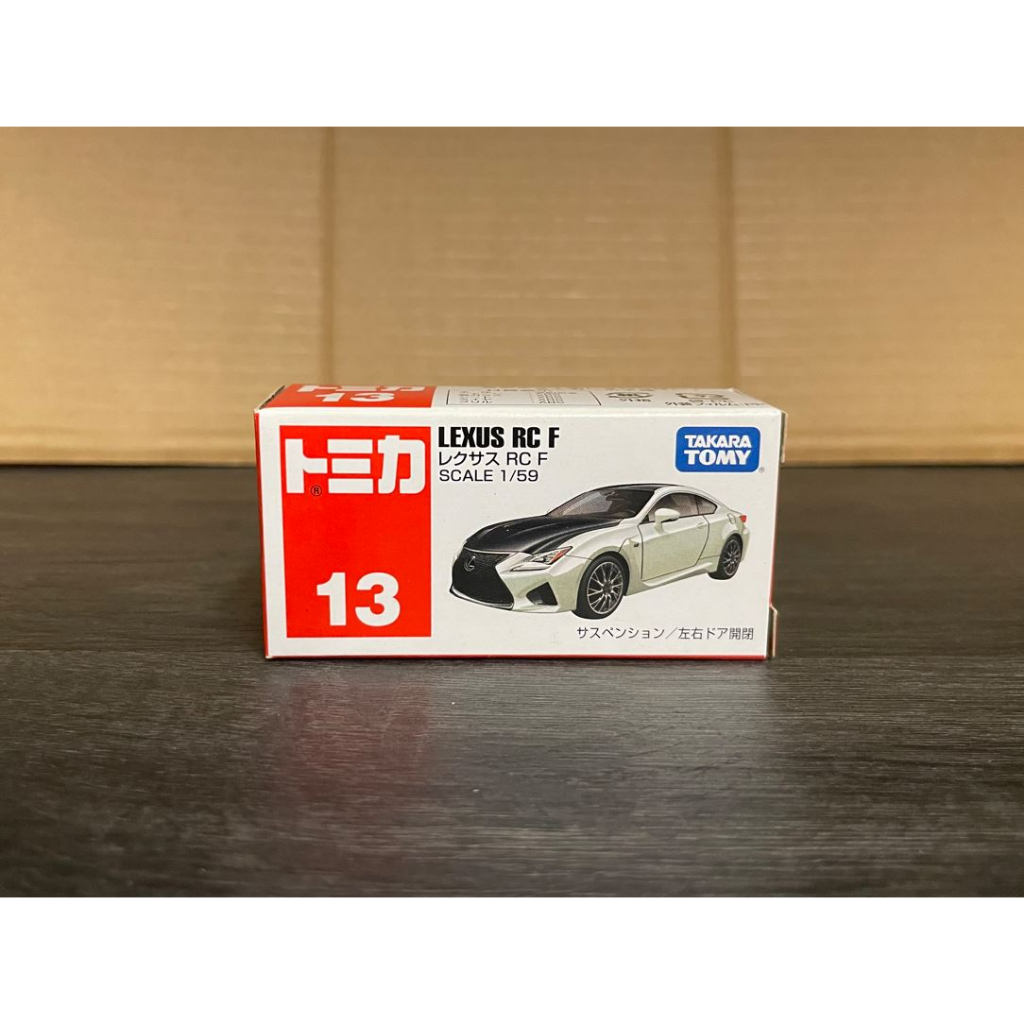 全新 Tomica 13 LEXUS RC F 多美 TAKARA TOMY 模型車 合金車