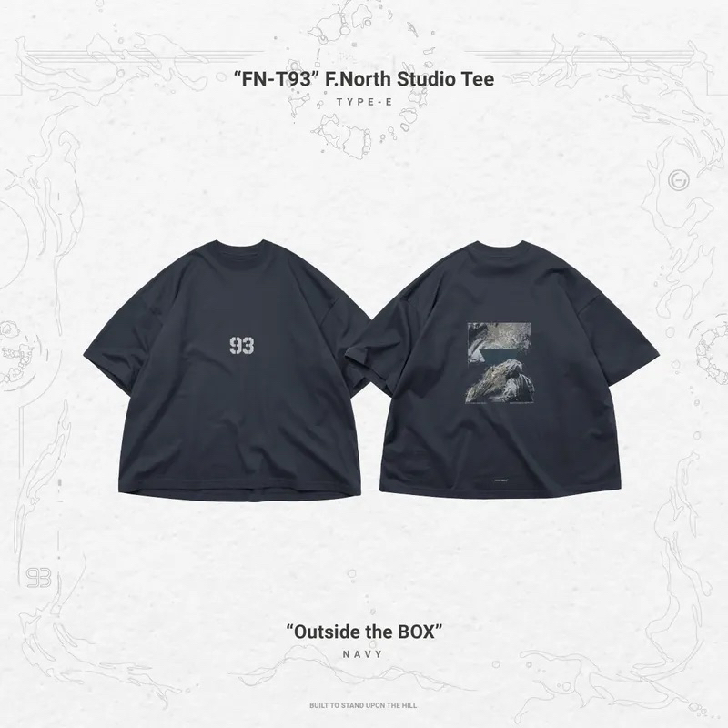 全新 goopi 一番賞 “FN-T93” F.North Studio Tee - Edition 2 E賞 3號