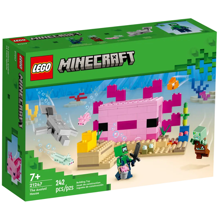 【台南樂高 益童趣】LEGO 21247 六角恐龍之家 Minecraft® 創世神系列 麥塊