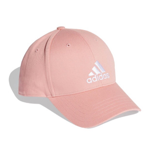 大灌體育👟 adidas 帽子 Baseball Cap 運動休閒 女款 愛迪達 老帽 棒球帽 遮陽 穿搭 基本款 粉