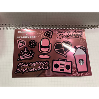 Starbucks聯名Blackpink貼紙
