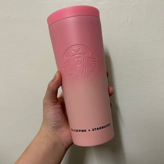［全新現貨］ 星巴克 BLACKPINK BP粉 不鏽鋼杯 漸層 環保杯 聯名款
