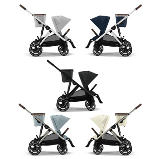 Cybex Gazelle S 雙人推車(多色可選)雙胞胎推車|雙寶車|雙寶嬰兒手推車【麗兒採家】