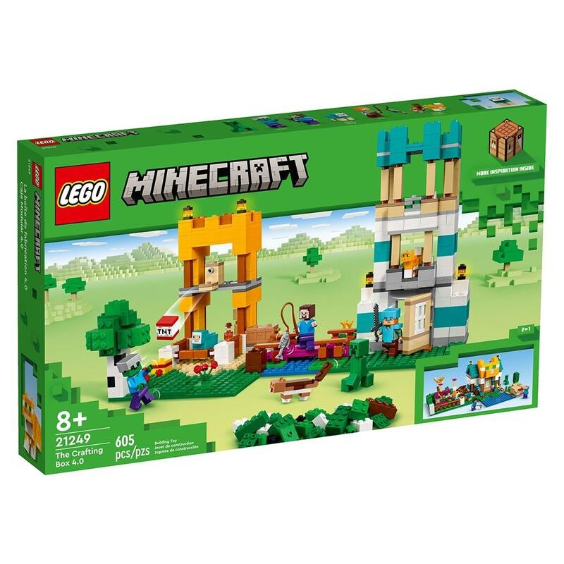汐止 好記玩具店 LEGO 樂高積木 Minecraft 創世神 21249 The Crafting Box 4.