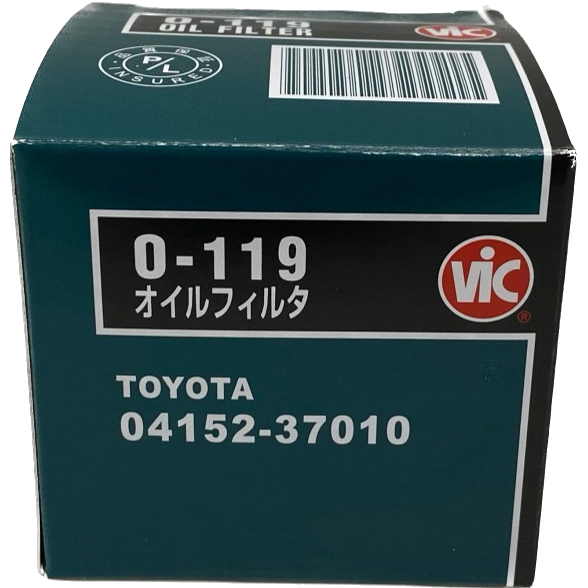 VIC O-119 機油芯 紙質 紙濾芯 適用 04152-37010 04152-YZZA6 PF151T【伊昇】