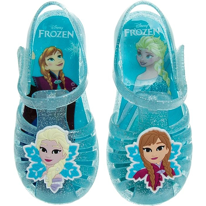 預購👍正版空運👍美國迪士尼 兒童 Frozen Elsa 冰雪奇緣 艾莎公主 安娜 兒童 涼鞋 娃娃鞋