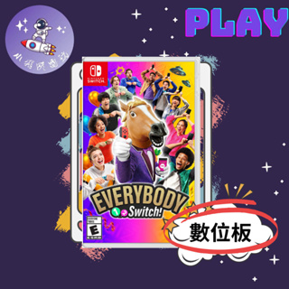 👽【小飛俠數位電玩】👽Switch(NS)Everybody 1-2-Switch!-中文版🔱 永久認證版/永久隨身版